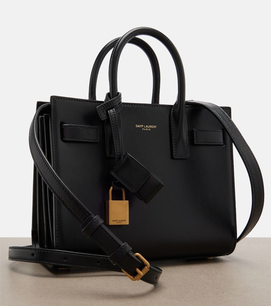 Sac De Jour Nano leather tote - Saint Laurent - Modalova