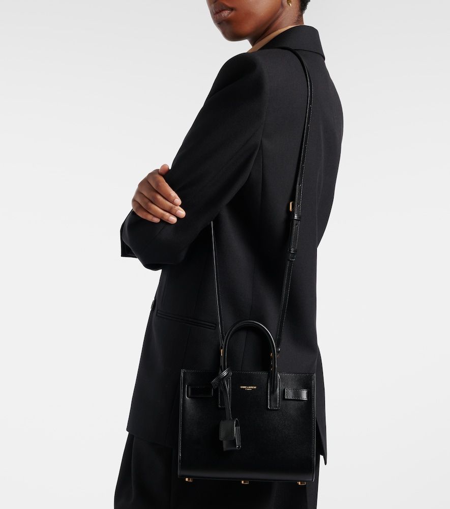 Sac De Jour Nano leather tote - Saint Laurent - Modalova