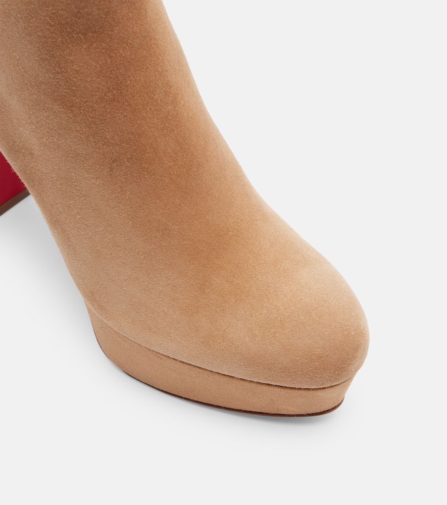 Ankle Boots Loo 130 aus Veloursleder - Christian Louboutin - Modalova