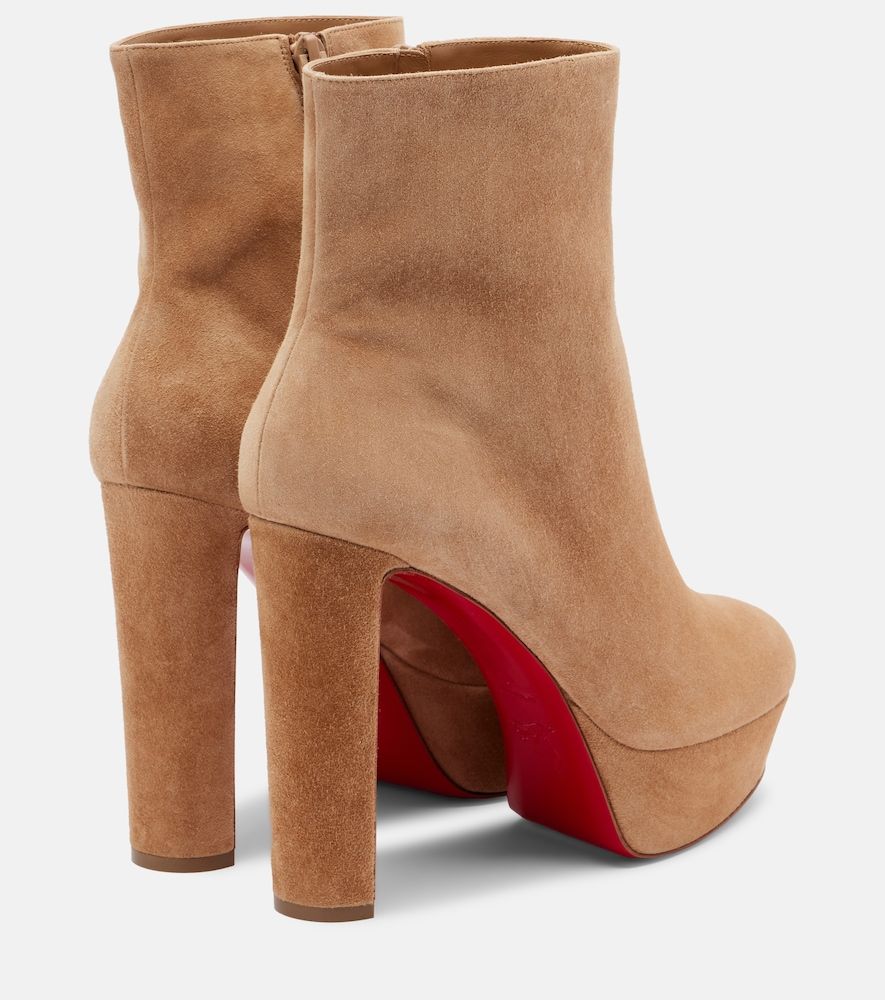 Ankle Boots Loo 130 aus Veloursleder - Christian Louboutin - Modalova