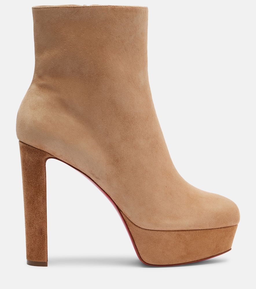 Ankle Boots Loo 130 aus Veloursleder - Christian Louboutin - Modalova