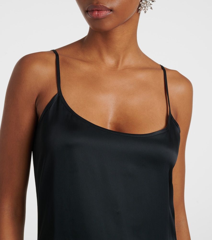 Abito sottoveste in satin - The Attico - Modalova