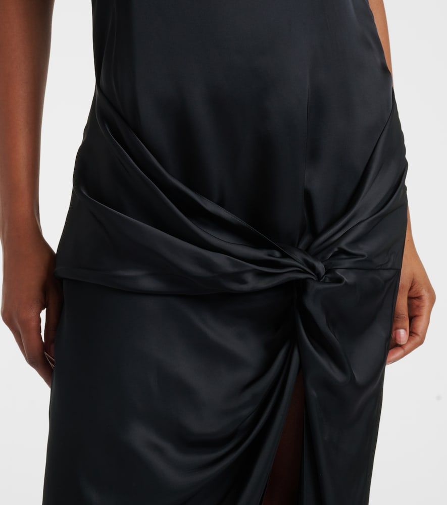 Abito sottoveste in satin - The Attico - Modalova