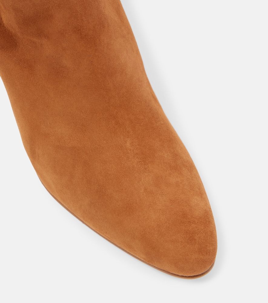 Stiefel Pitana 70 aus Veloursleder - Manolo Blahnik - Modalova