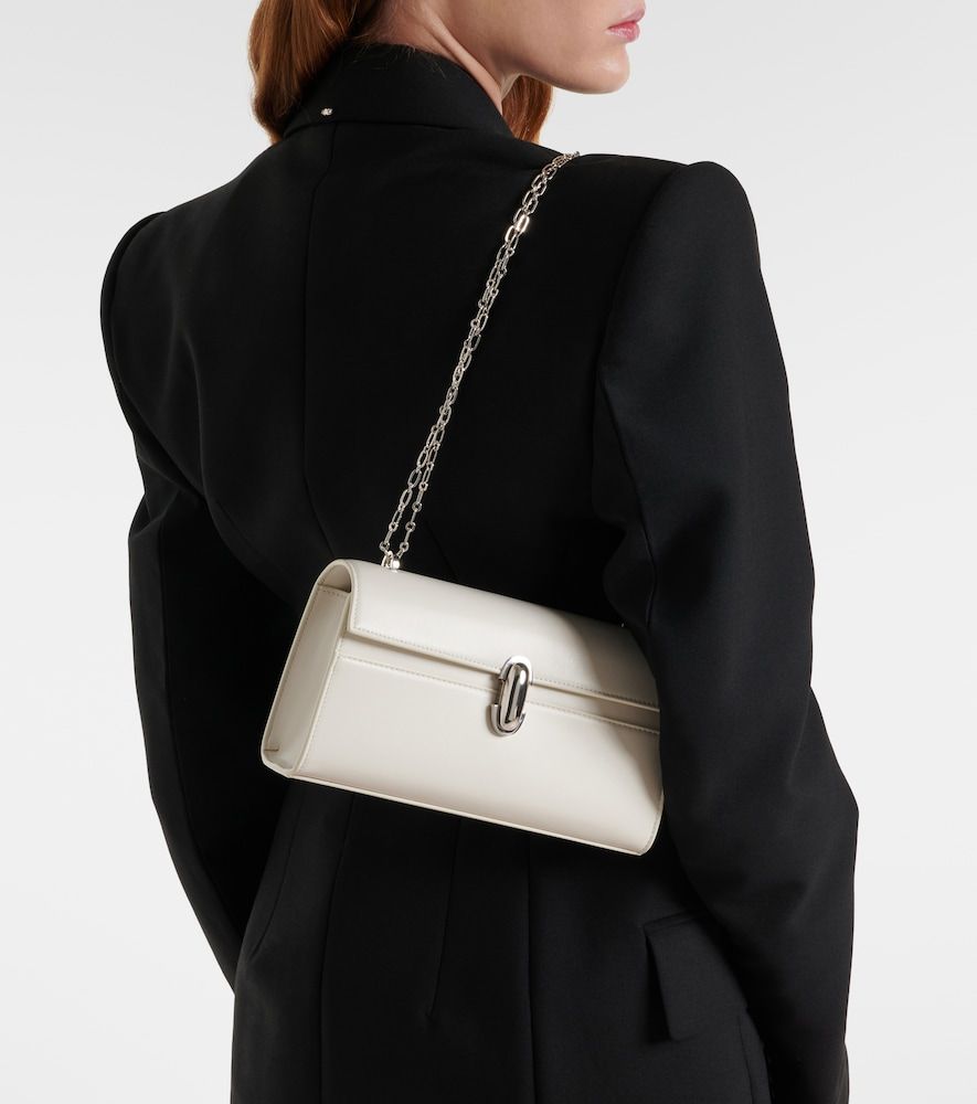 Borsa a tracolla Symmetry Chain Mini in pelle - Savette - Modalova