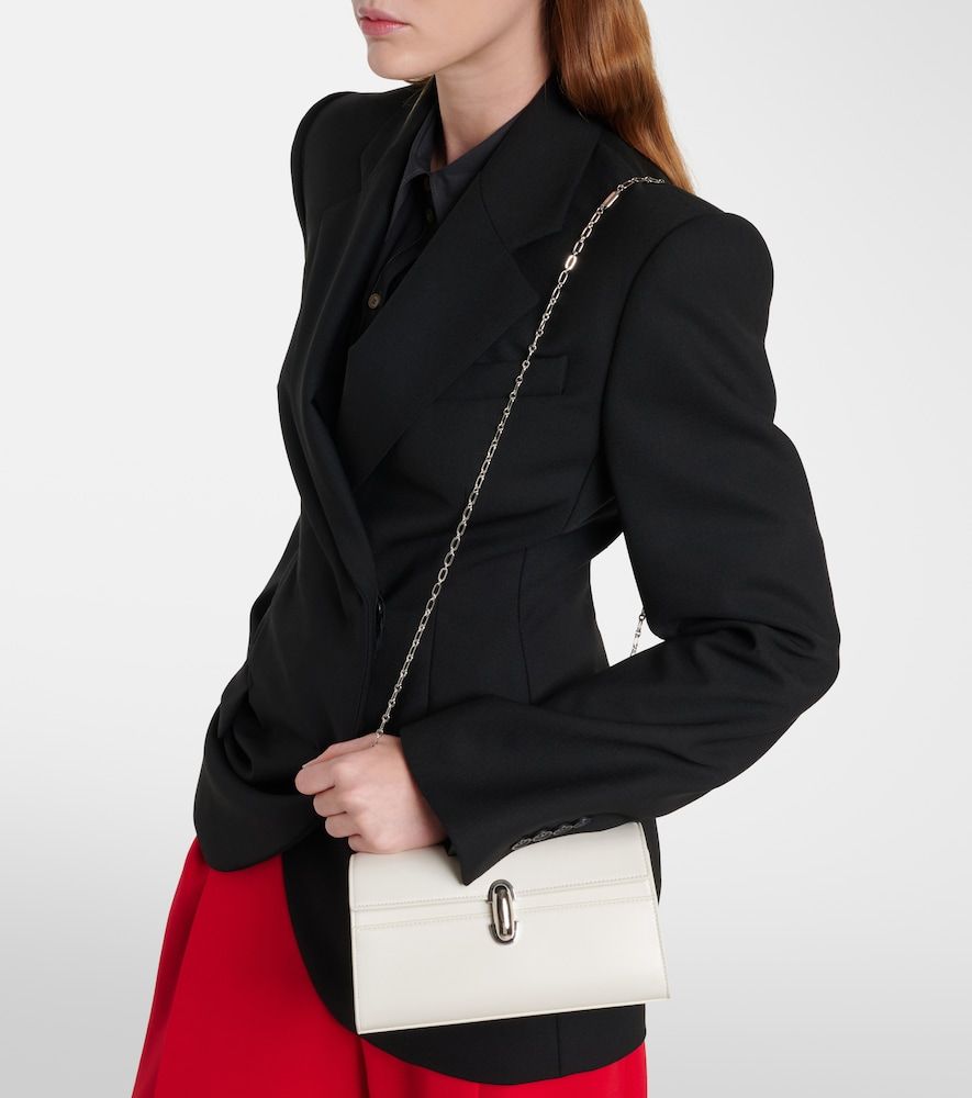 Borsa a tracolla Symmetry Chain Mini in pelle - Savette - Modalova