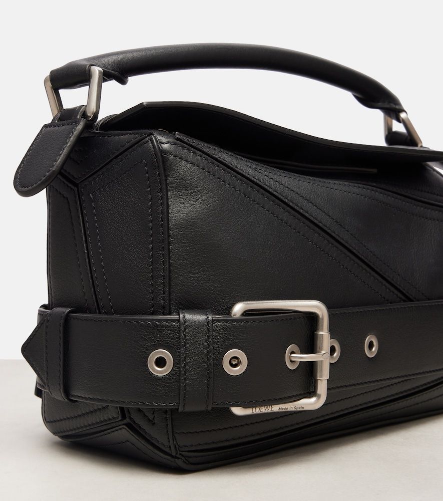 Bolso Puzzle Biker Small de piel - Loewe - Modalova