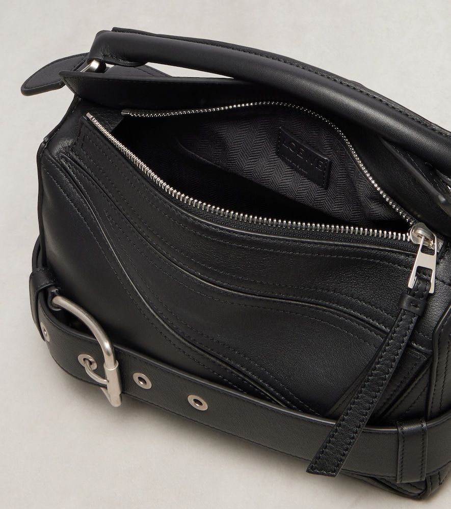 Bolso Puzzle Biker Small de piel - Loewe - Modalova
