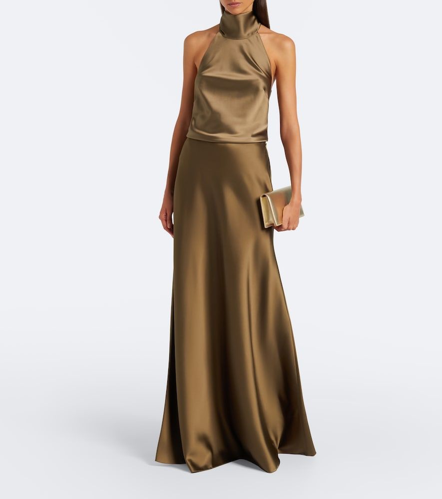 Top Chiltons aus Satin - Ralph Lauren Collection - Modalova