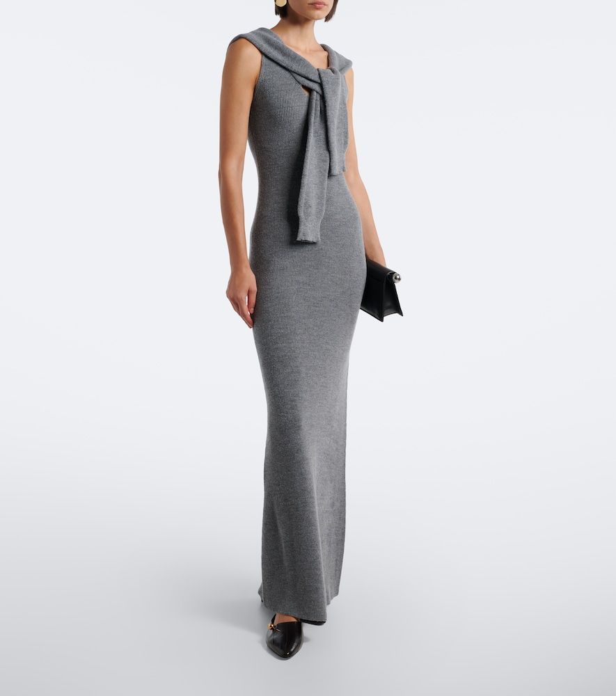 Aya Muse Vao knitted maxi dress - Aya Muse - Modalova