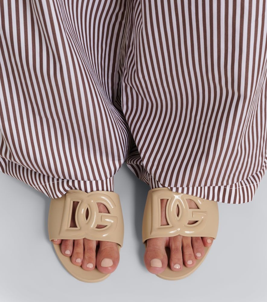 Dolce&Gabbana DG rubber slides - Dolce&Gabbana - Modalova