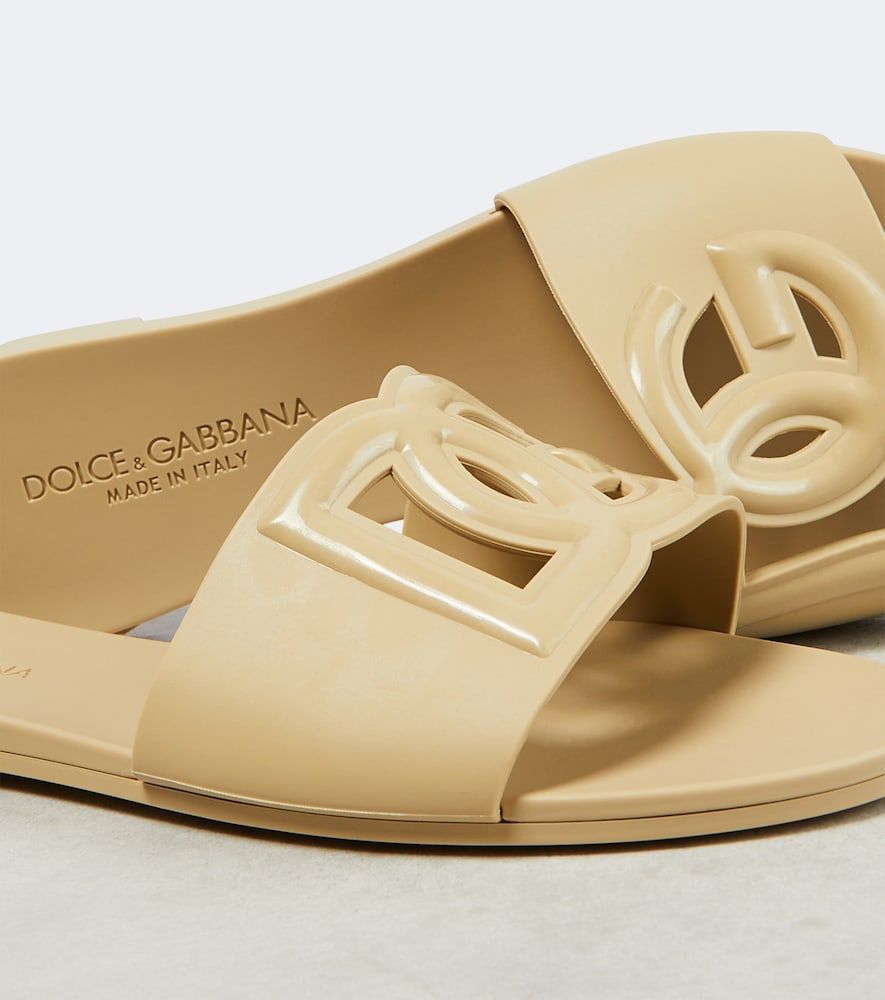 Dolce&Gabbana DG rubber slides - Dolce&Gabbana - Modalova