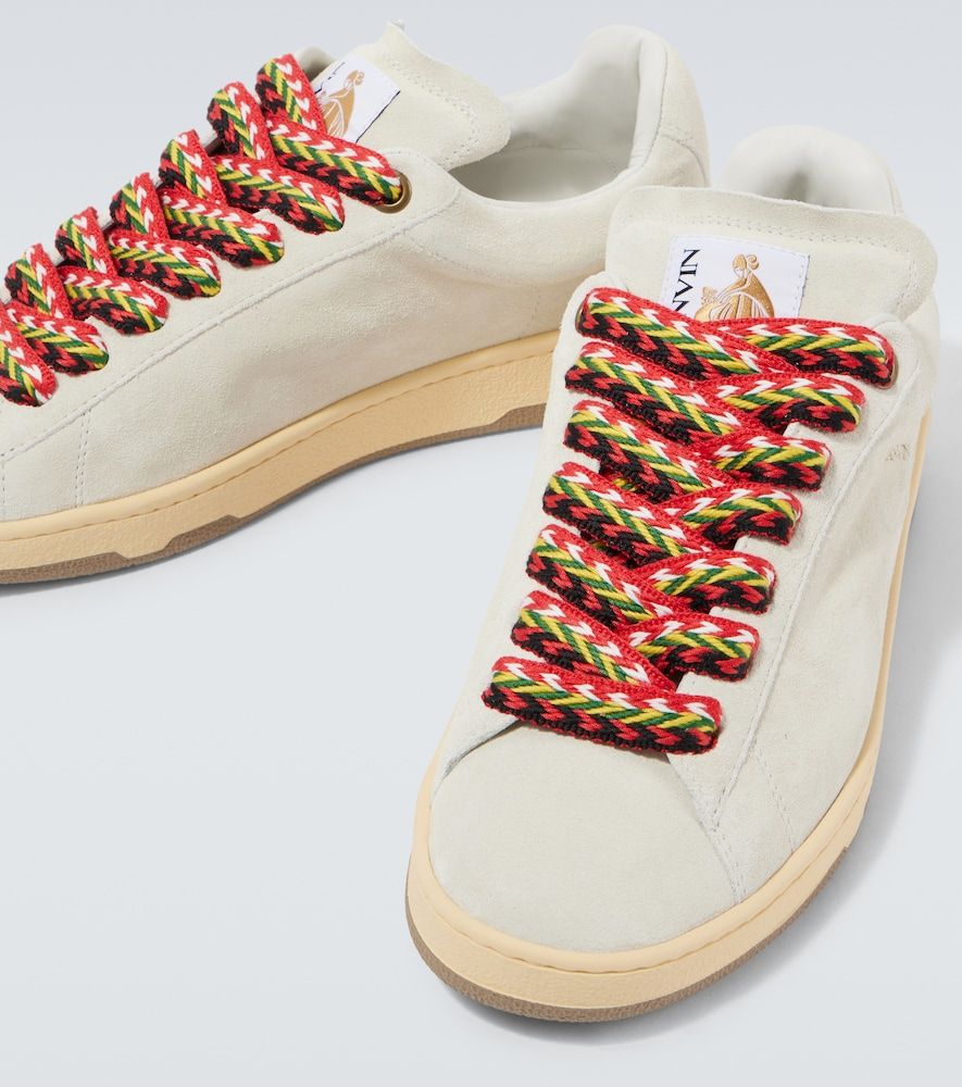 Lanvin Sneakers Curb Lite in suede - Lanvin - Modalova