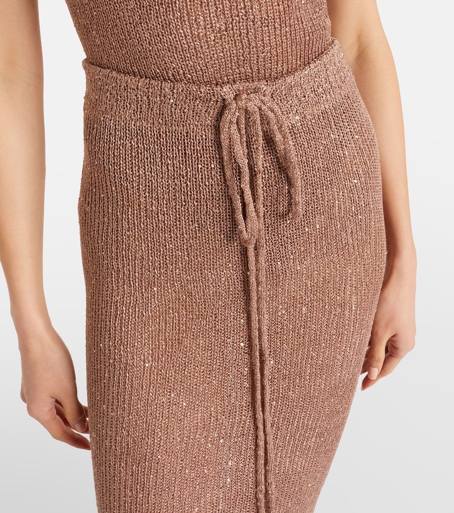 Bananhot Alma sequined maxi skirt - Bananhot - Modalova