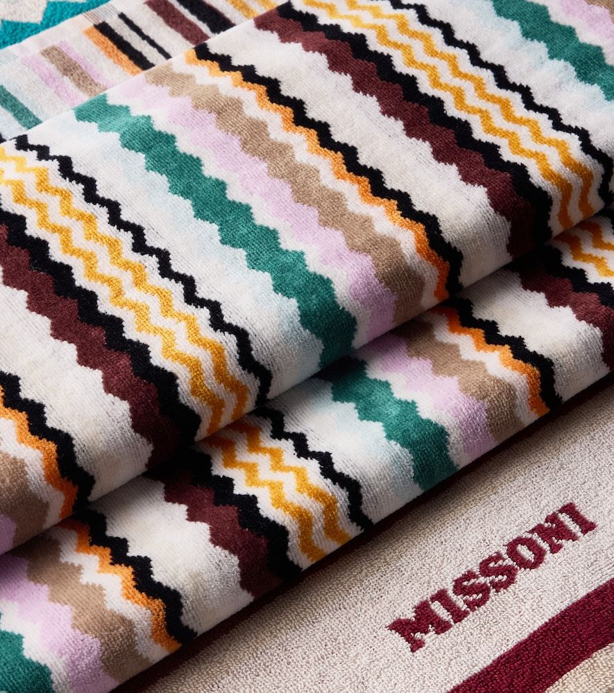 Toalla Aura de rizo de algodón - Missoni - Modalova