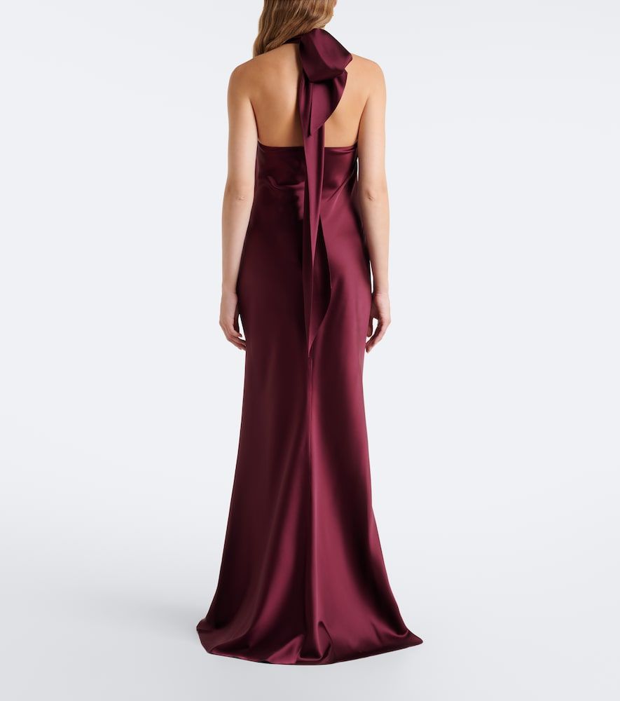 Robe Chilton aus Satin - Ralph Lauren Collection - Modalova