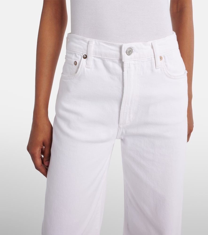 Mid-Rise Wide-Leg Jeans Harper Crop - Agolde - Modalova