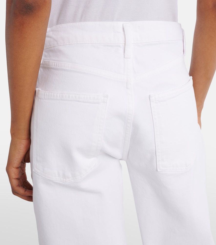 Mid-Rise Wide-Leg Jeans Harper Crop - Agolde - Modalova