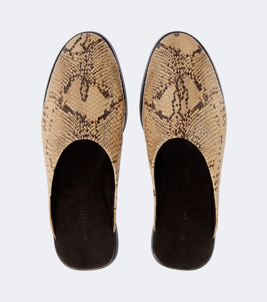 Fear of God Mules de piel grabada - Fear of God - Modalova