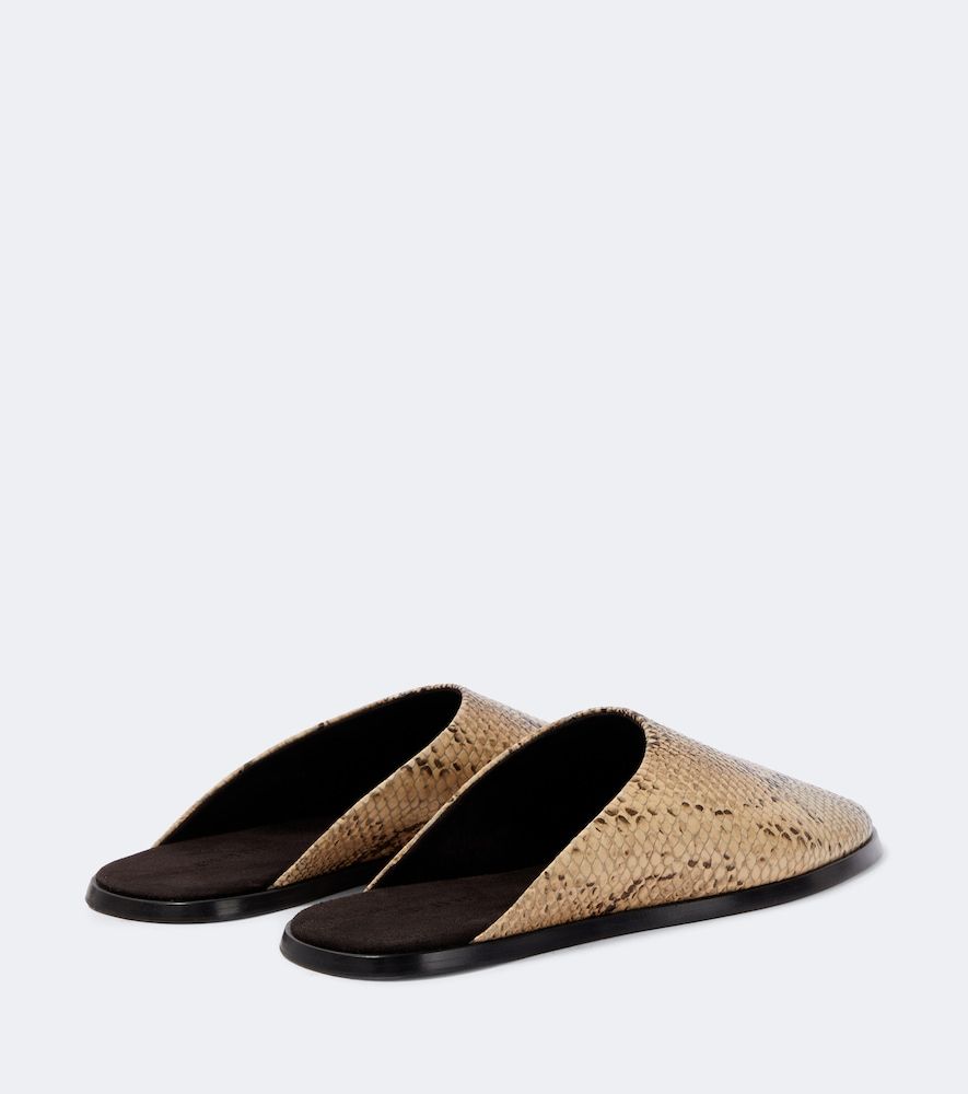 Fear of God Mules de piel grabada - Fear of God - Modalova