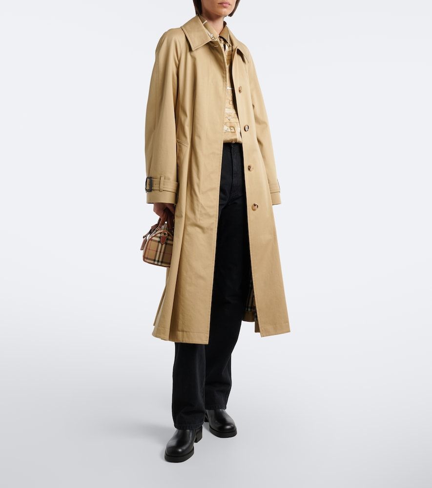 Check Ankle Boots Huntley aus Leder - Burberry - Modalova