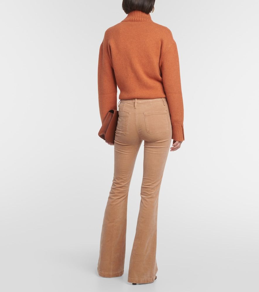 Mid-Rise Flared Jeans Le Bardot aus Cord - Frame - Modalova