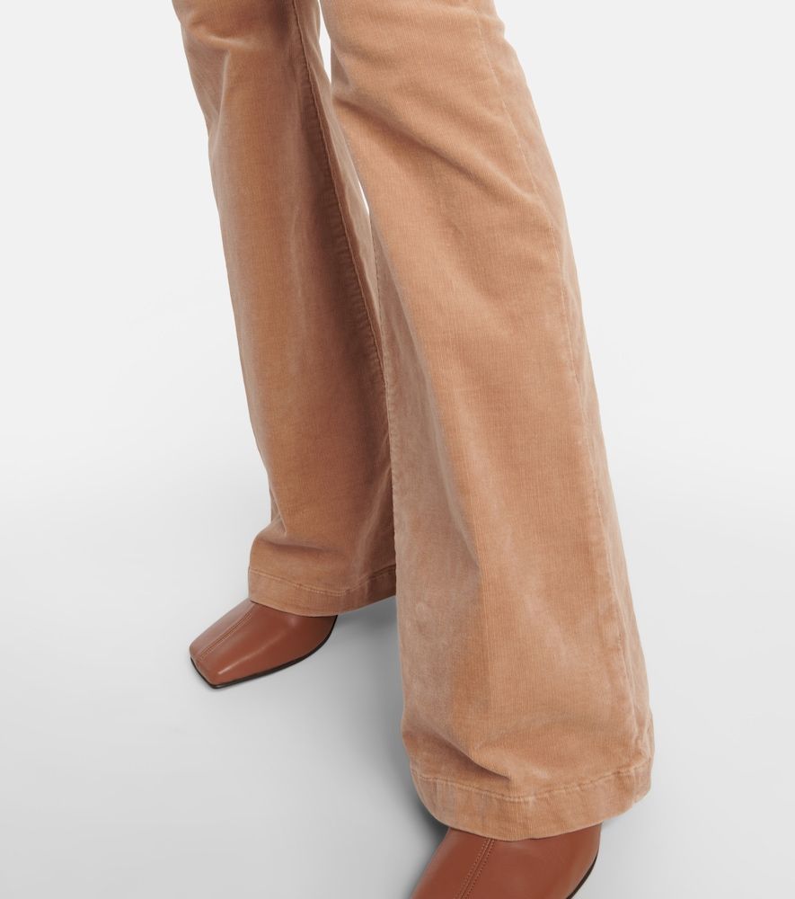 Pantalones flared Le Bardot de pana - Frame - Modalova