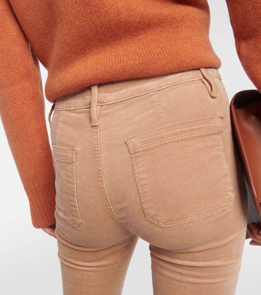 Mid-Rise Flared Jeans Le Bardot aus Cord - Frame - Modalova
