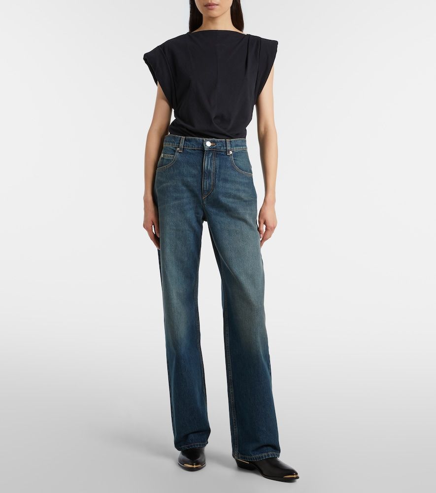 Mid-Rise Straight Jeans Dromie - Isabel Marant - Modalova