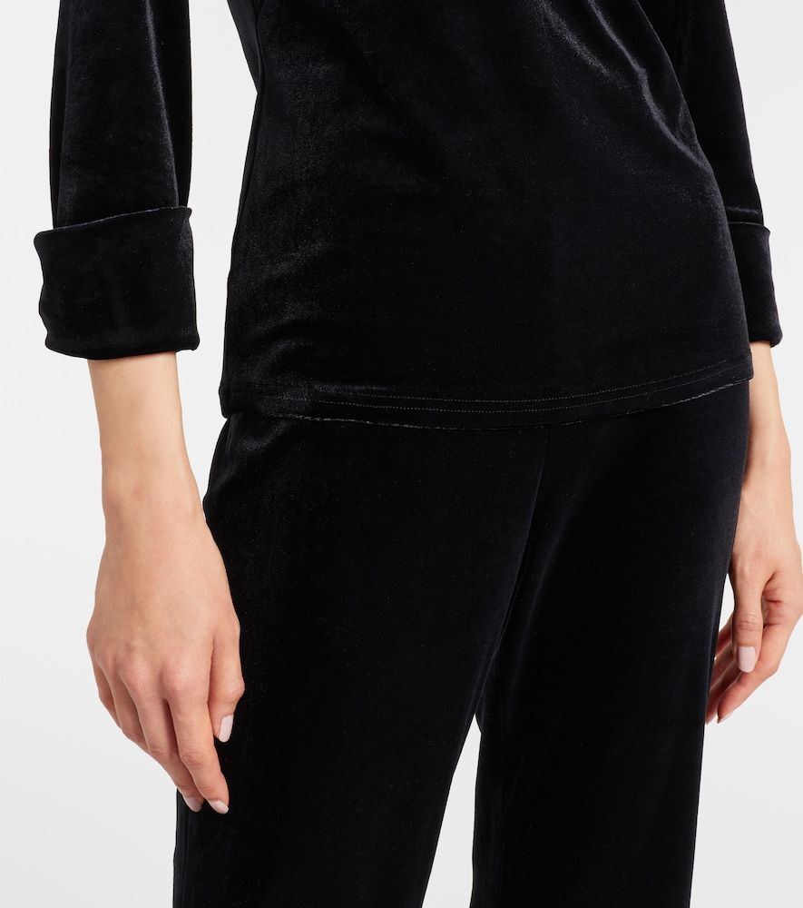 Top Soft Elegance de terciopelo - Dorothee Schumacher - Modalova