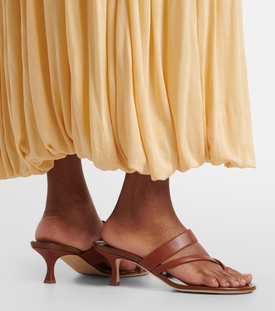 Sandalen Susa aus Leder - Manolo Blahnik - Modalova