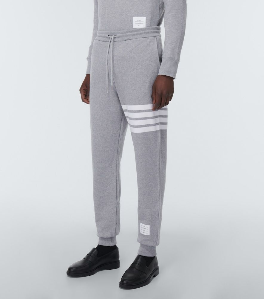 Pantaloni sportivi in cotone 4-Bar - Thom Browne - Modalova