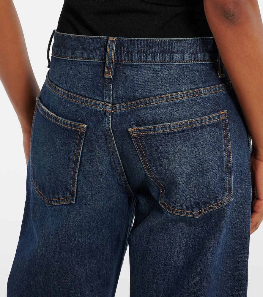 Jeans Kerrie a gamba larga e vita media - Khaite - Modalova