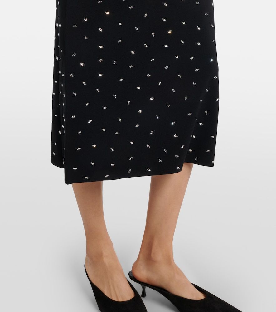 Midikleid Geordie aus Jersey mit Kristallen - Altuzarra - Modalova