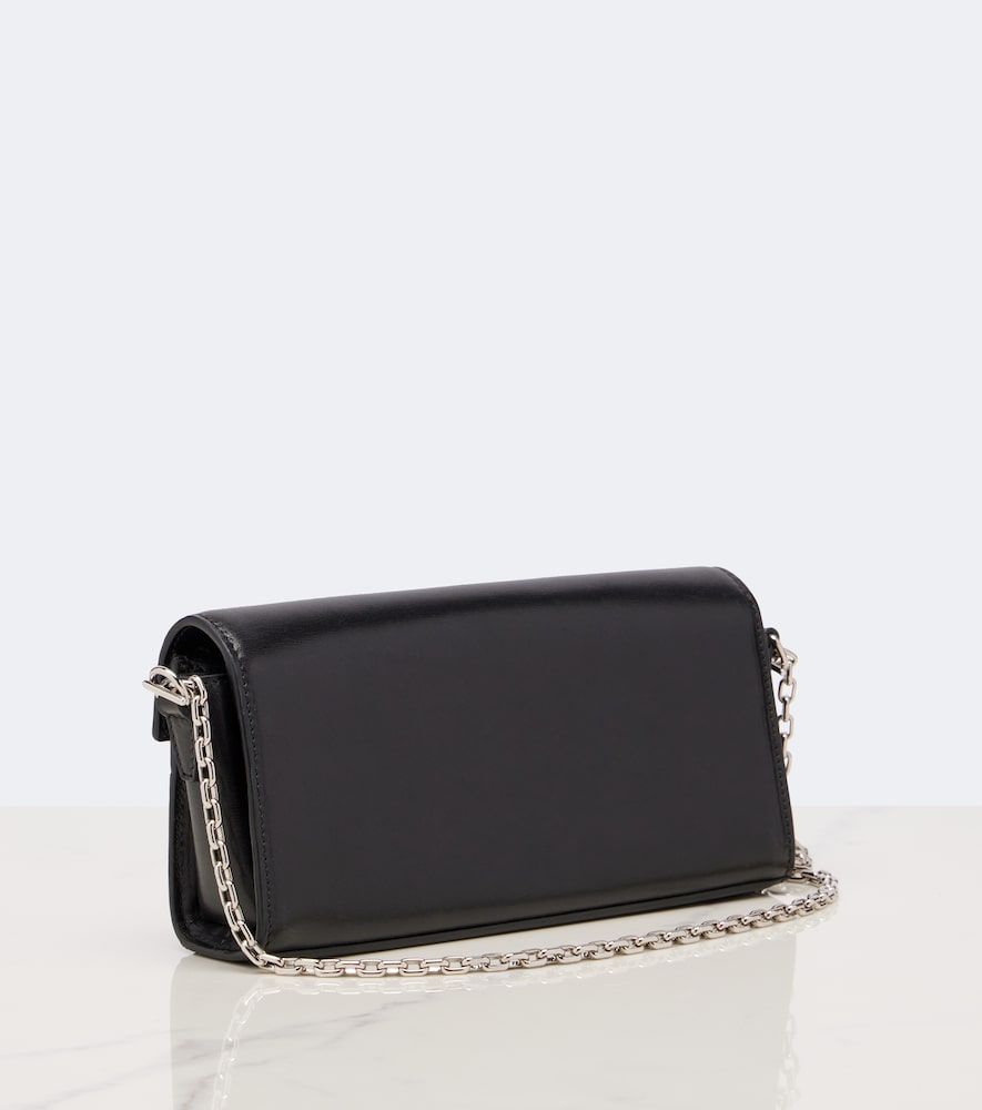 Cartera con cadena Mini de piel con Horsebit - Gucci - Modalova