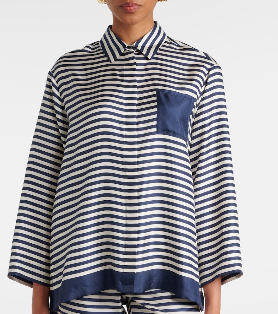 Camicia Maya in seta a righe - 'S Max Mara - Modalova