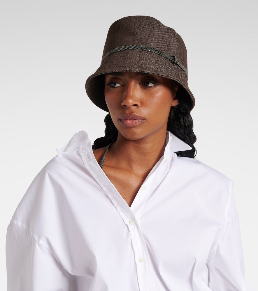 Hut Monili aus Denim - Brunello Cucinelli - Modalova