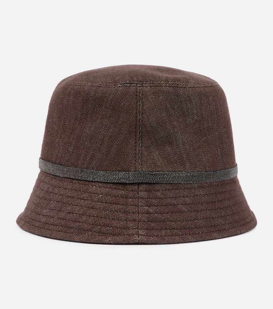 Hut Monili aus Denim - Brunello Cucinelli - Modalova