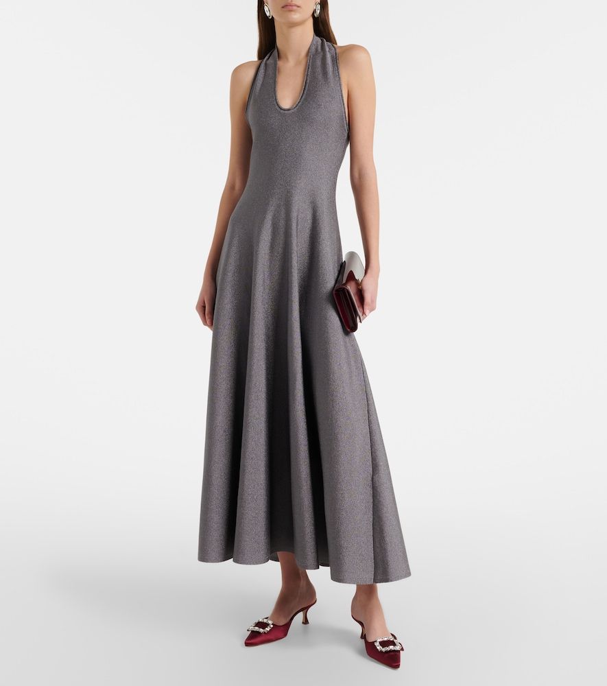 Mules Mayjou 50 aus Satin mit Kristallen - Manolo Blahnik - Modalova