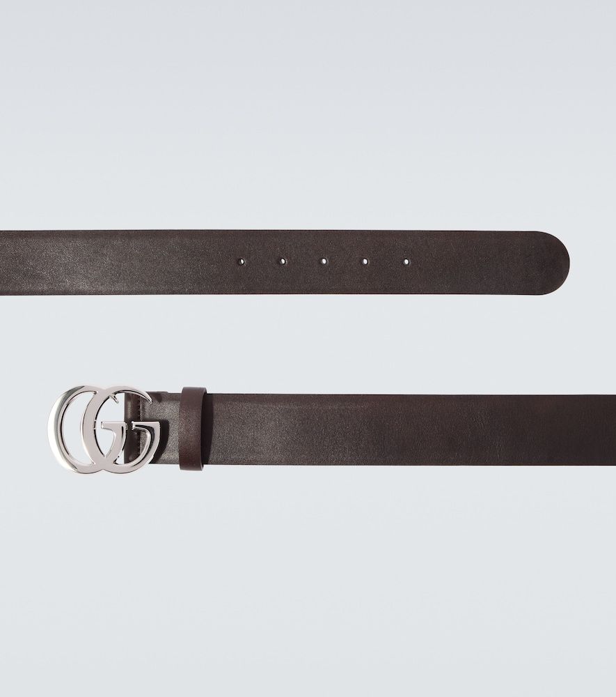 Gürtel Flat Marmont aus Leder - Gucci - Modalova