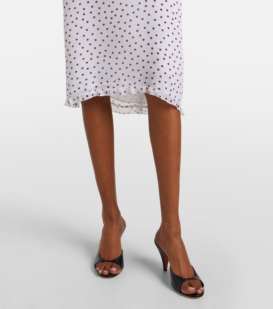 Vestido midi Dancing Dots de georgette - Dorothee Schumacher - Modalova