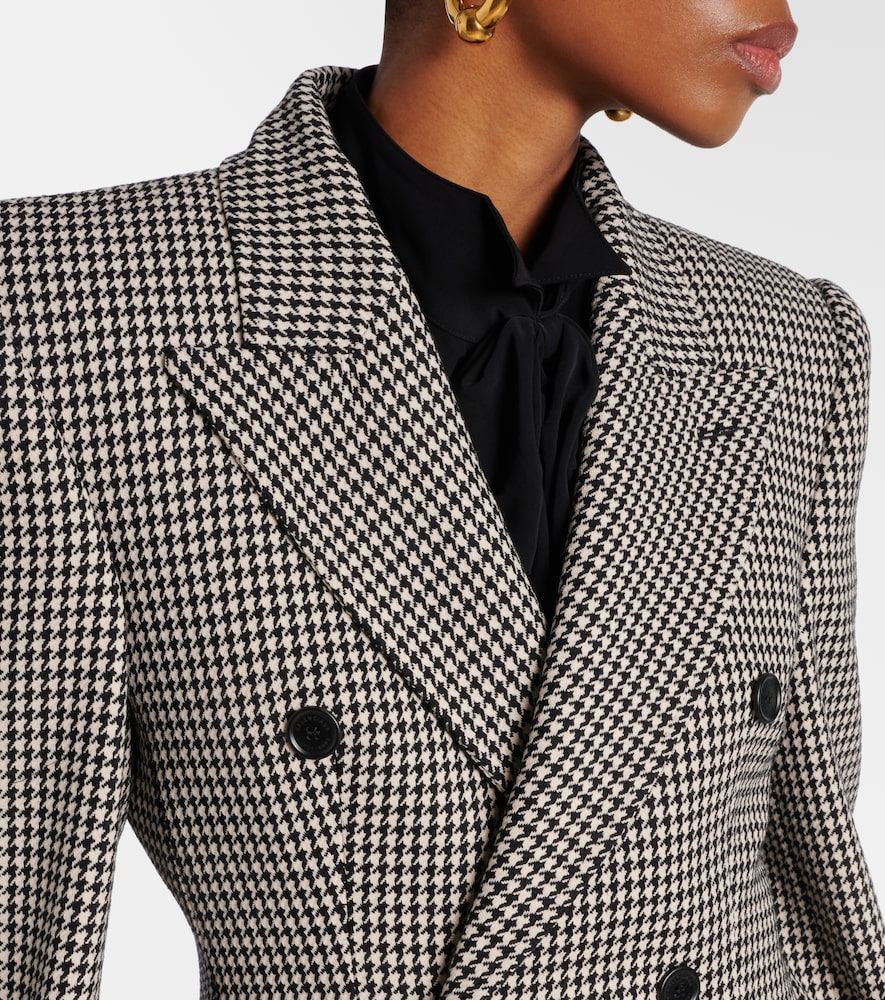 Balenciaga Houndstooth wool blazer - Balenciaga - Modalova