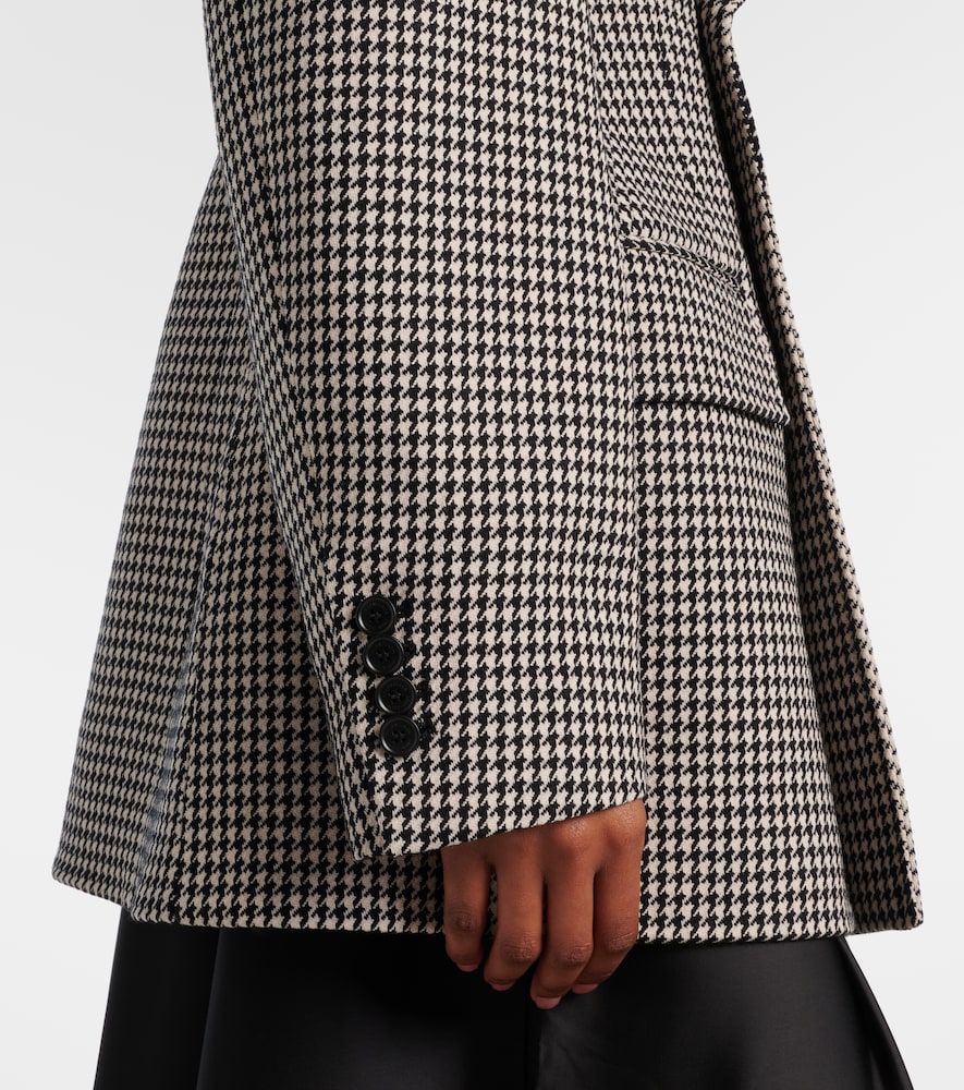 Balenciaga Houndstooth wool blazer - Balenciaga - Modalova