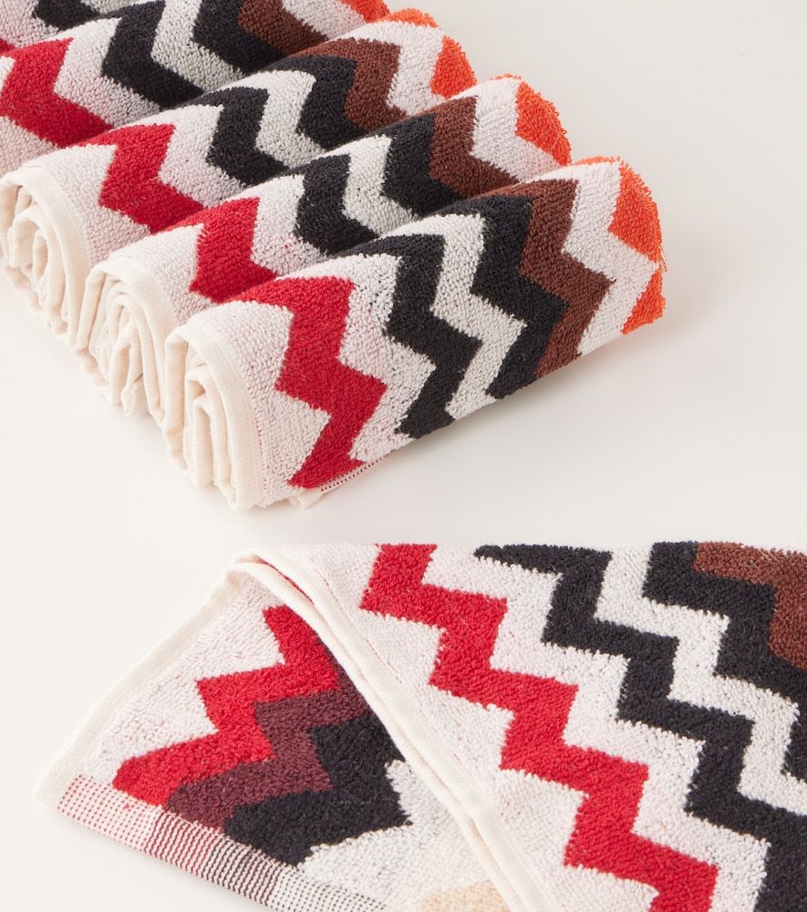 Set de 6 toallas faciales de algodón - Missoni - Modalova