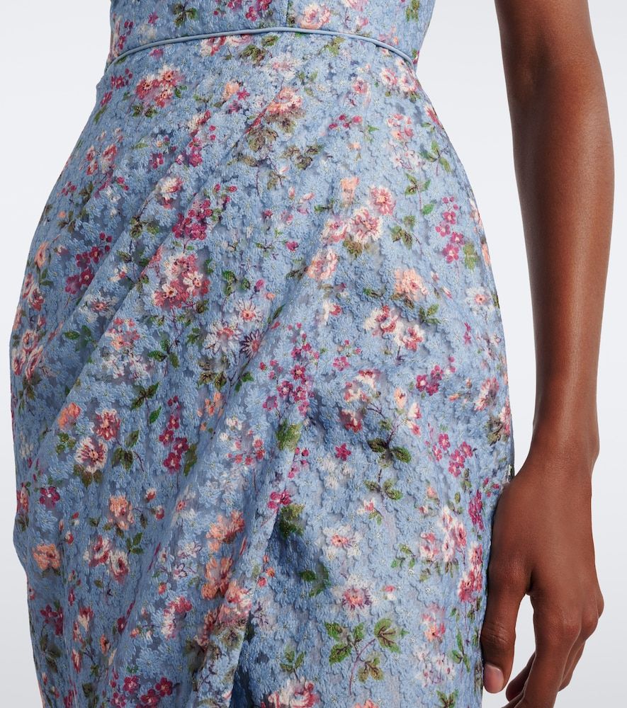 Marla floral lace bustier dress - Markarian - Modalova