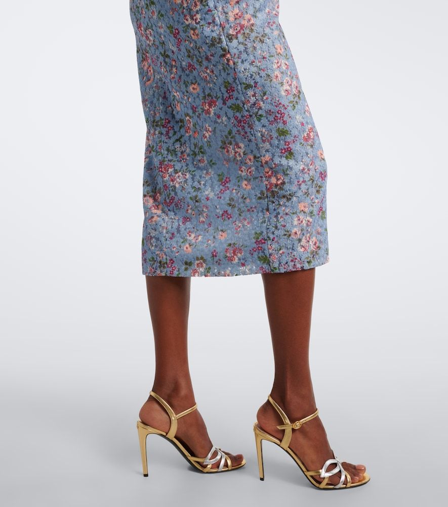 Marla floral lace bustier dress - Markarian - Modalova