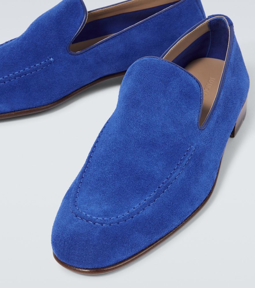 Slip-Ons Truro aus Veloursleder - Manolo Blahnik - Modalova