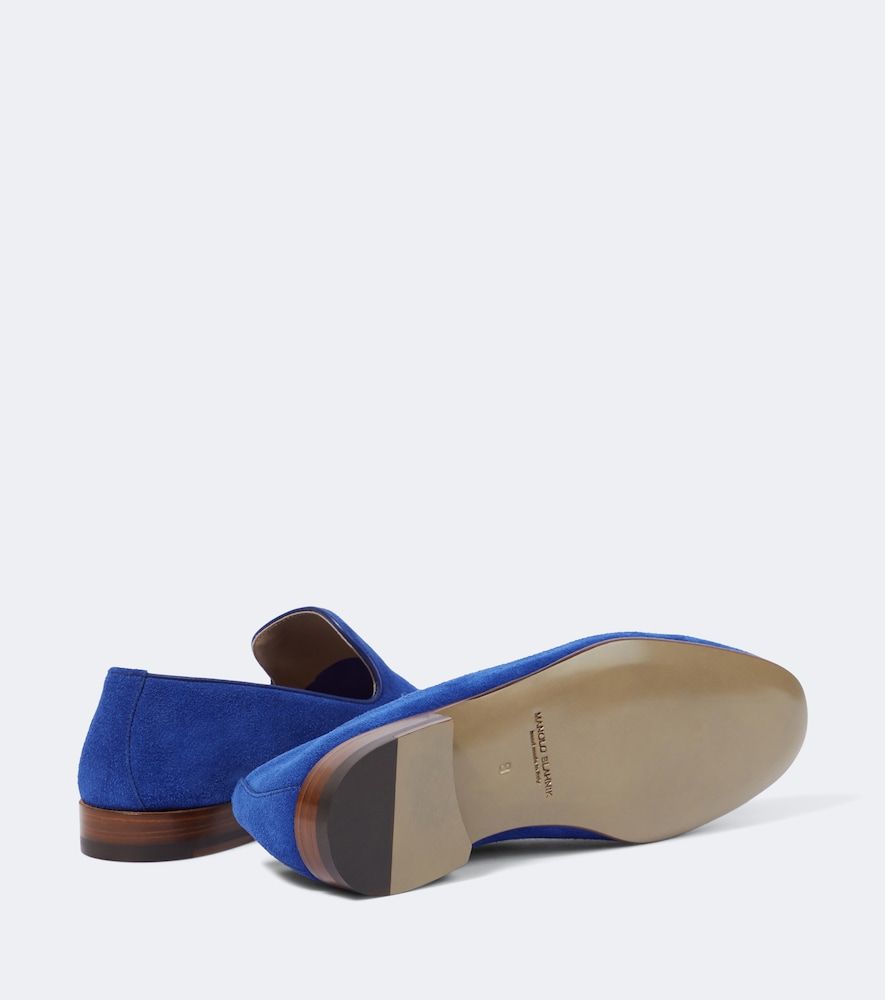 Slip-Ons Truro aus Veloursleder - Manolo Blahnik - Modalova