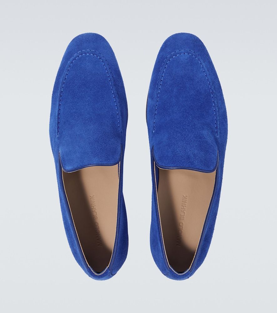 Slip-Ons Truro aus Veloursleder - Manolo Blahnik - Modalova