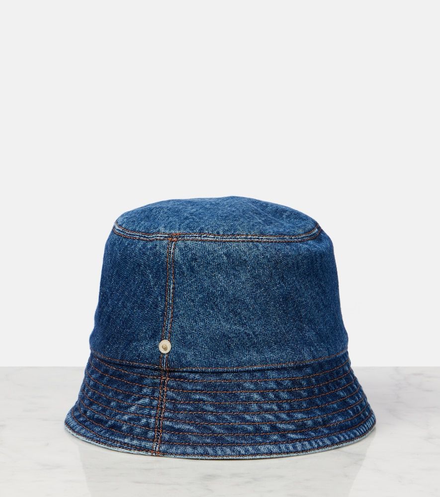 Paula's Ibiza - Cappello da pescatore in denim con logo - Loewe - Modalova